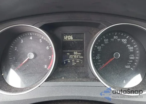 2015 Volkswagen Jetta 1.8T Se из США, поврежденный, VIN 3VWD17AJ1FM322194